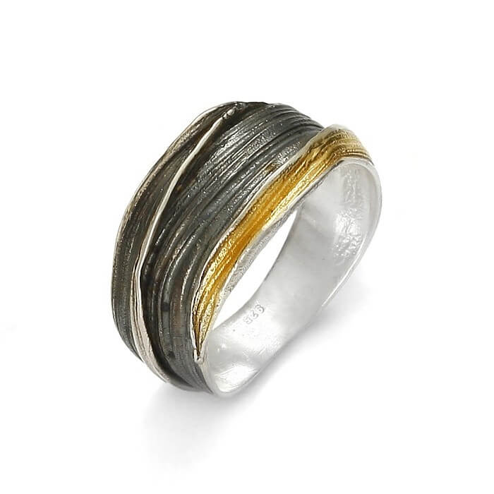 EvaStone Silver Ring